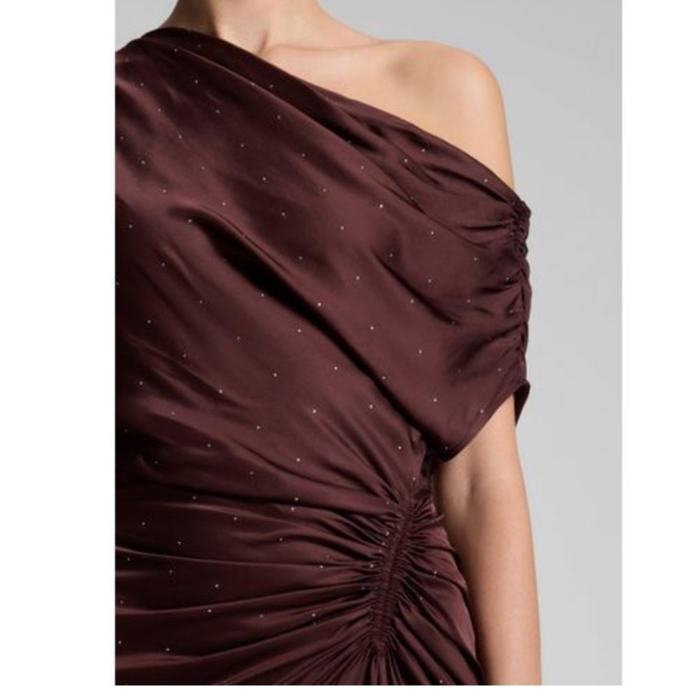 Women's Penny Embellished Satin Maxi Dress - Picture 2 of 6